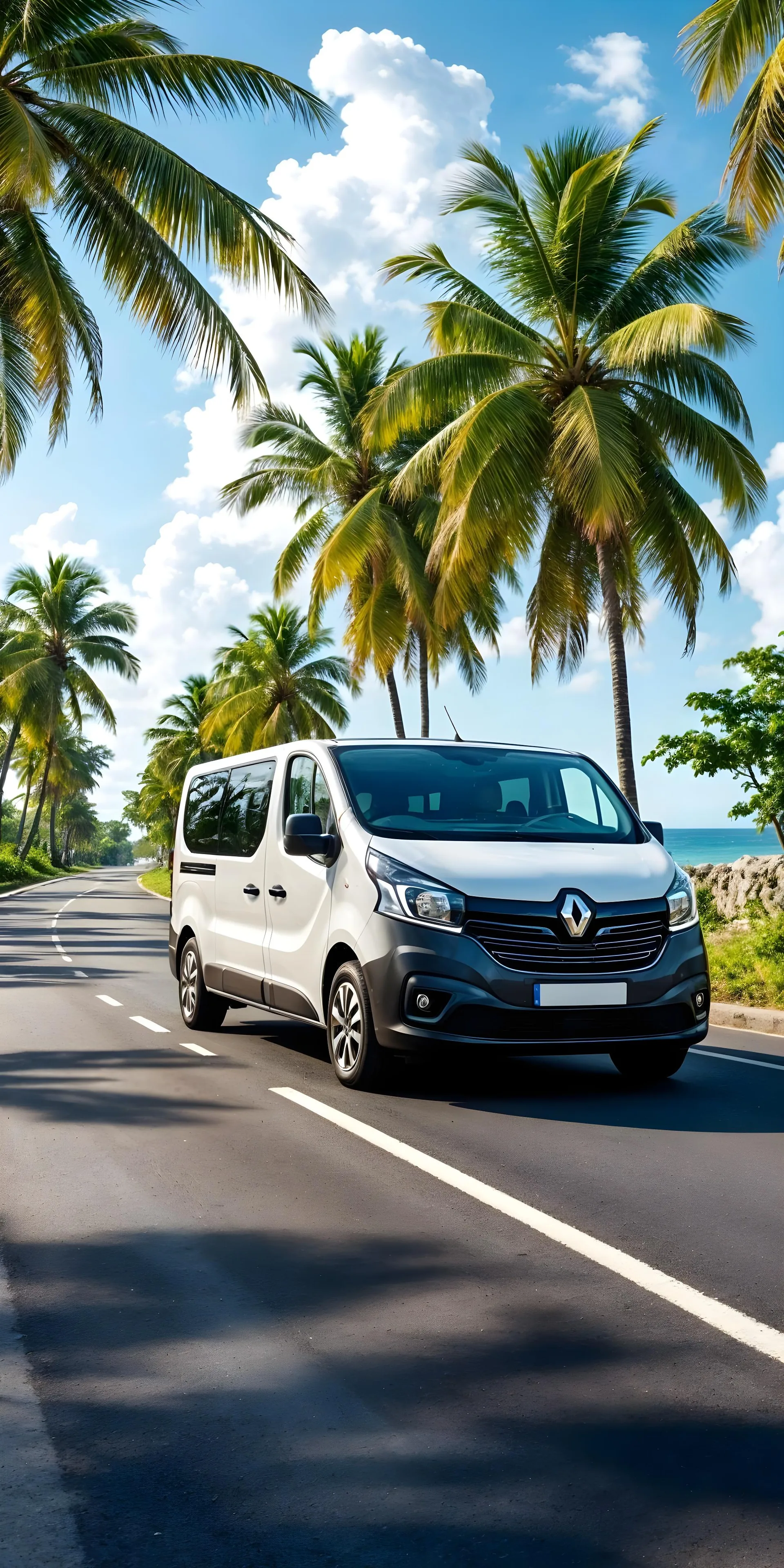 Renault Trafic 9 places en Guadeloupe